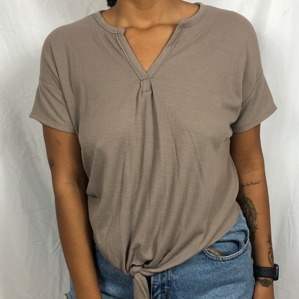 Tied Shirt